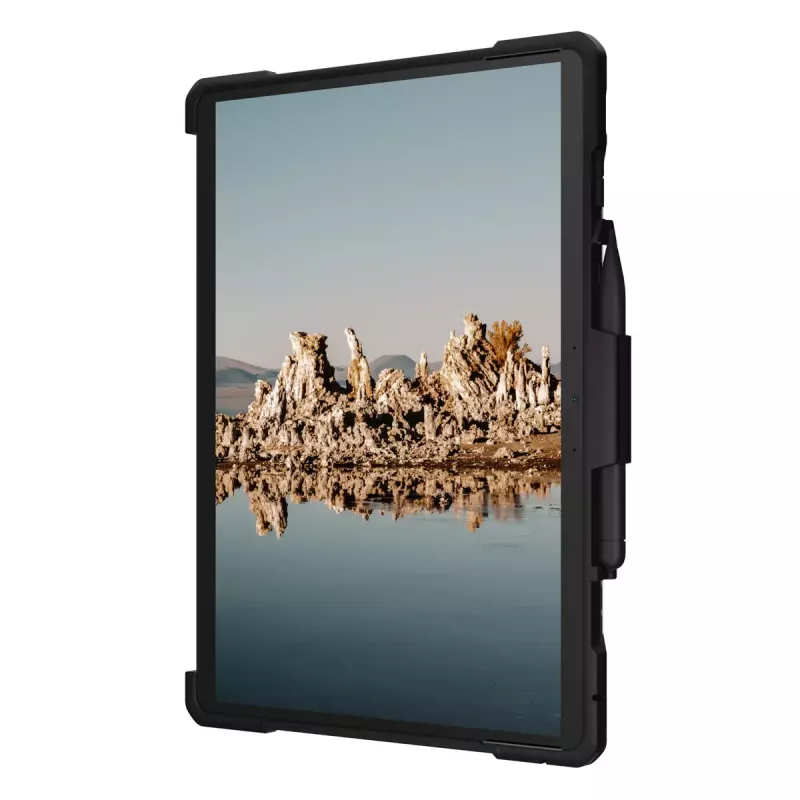 Urban Armor Gear UAG Metropolis SE 324015114040 apsauginis dėklas Microsoft Surface Pro 9/10/11 su stovu ir pečių dirželiu, juodas