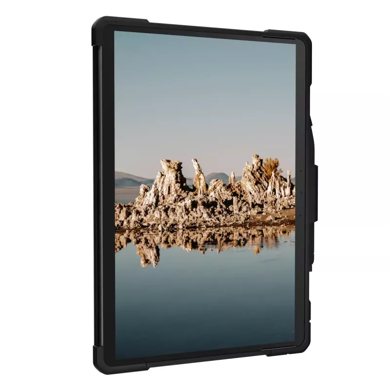 Urban Armor Gear UAG Metropolis SE 324015114040 apsauginis dėklas Microsoft Surface Pro 9/10/11 su stovu ir pečių dirželiu, juodas