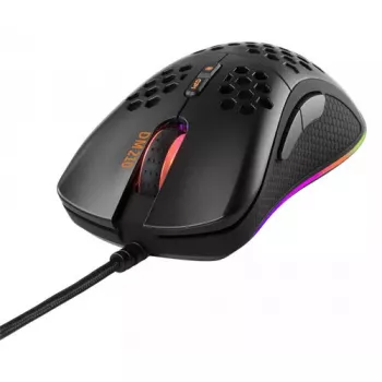 Žaidimų pelė Deltaco DM210 Wired Ultrathin RGB Black