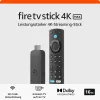 Amazon 4K Ultra HD USB TV dongle, Wi‑Fi 6 (802.11ax), 3840×2160, maitinamas per USB, juodas