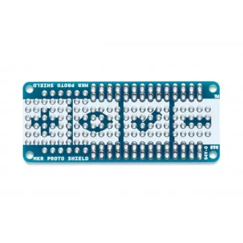 Arduino MKR Proto Shield Blue – prototipavimo plokštė MKR serijai