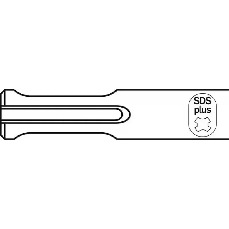 Bosch SDS-plus-5C kaltas smailiu galu, 250 mm