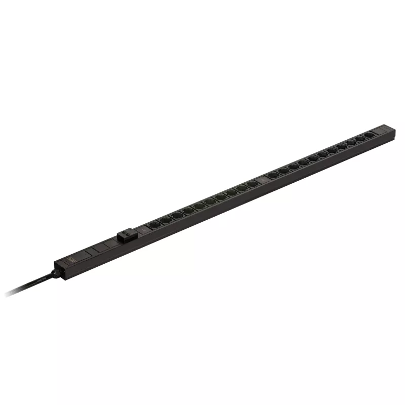 APC Easy Rack PDU Basic 0U 1 fazė 7.4kW 230V 32A 21x SCHUKO lizdai IEC60309 2P+E įvadas