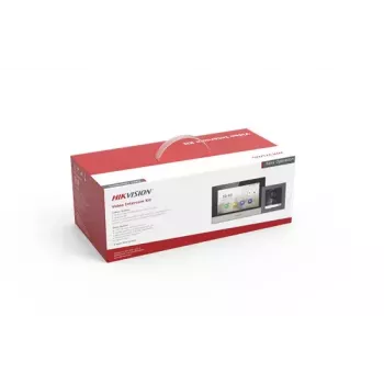 Vaizdo domofono sistema Hikvision DS-KIS602 2 MP 7 colių juoda pilka