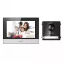 Vaizdo domofono sistema Hikvision DS-KIS602 2 MP 7 colių juoda pilka