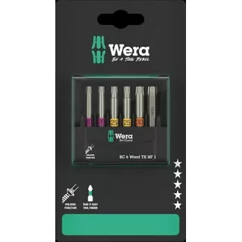Wera 05073639001 atsuktuvų antgalių rinkinys