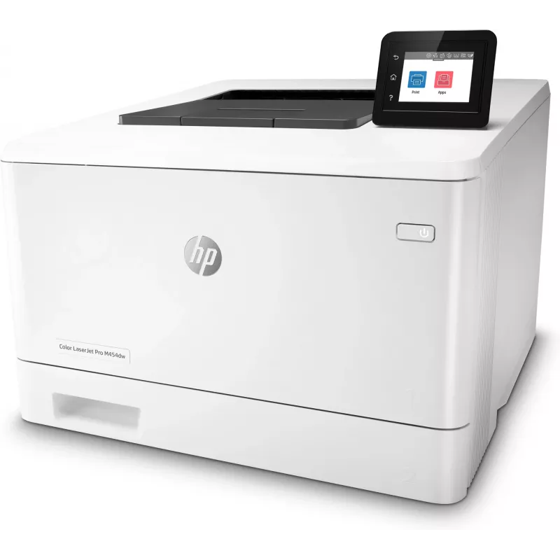 HP Color LaserJet Pro M454dw spalvotas lazerinis spausdintuvas, tinklinis, A4, 27 ppm, automatinis dvipusis spausdinimas, USB priekyje, Wi-Fi