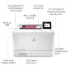HP Color LaserJet Pro M454dw spalvotas lazerinis spausdintuvas, tinklinis, A4, 27 ppm, automatinis dvipusis spausdinimas, USB priekyje, Wi-Fi