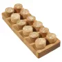 Antspaudas apvalus Colop 165225 Rubber Wood 3 cm skersmuo