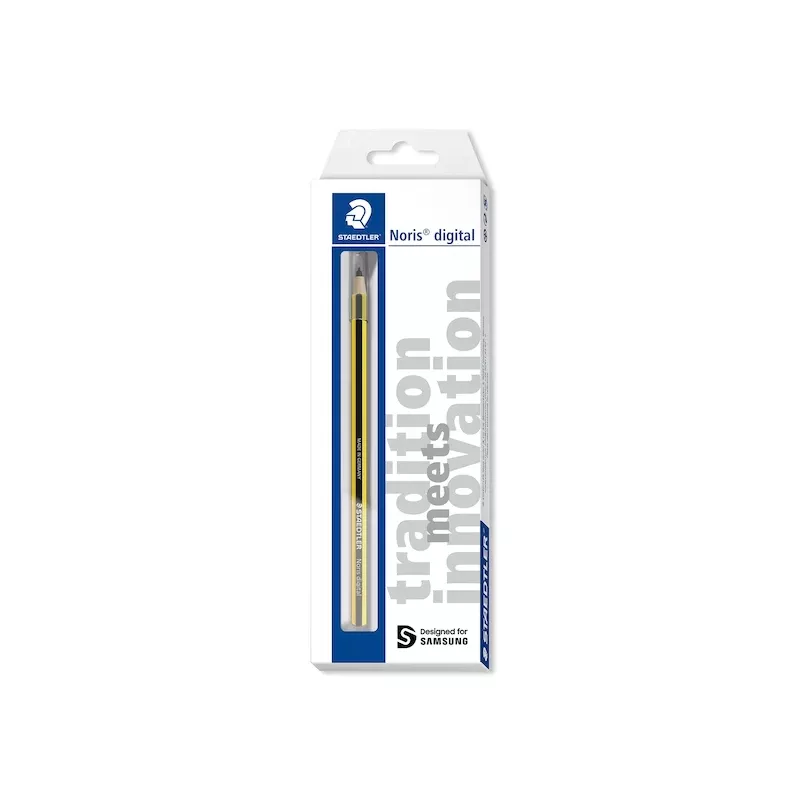 Staedtler Noris digital classic 180 22 rašiklis liečiamiesiems ekranams juodai geltonas