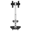 Techly ICA-TR3WH grindinis stovas su lentyna televizoriui LCD/LED/Plasma 37-70 col. baltas