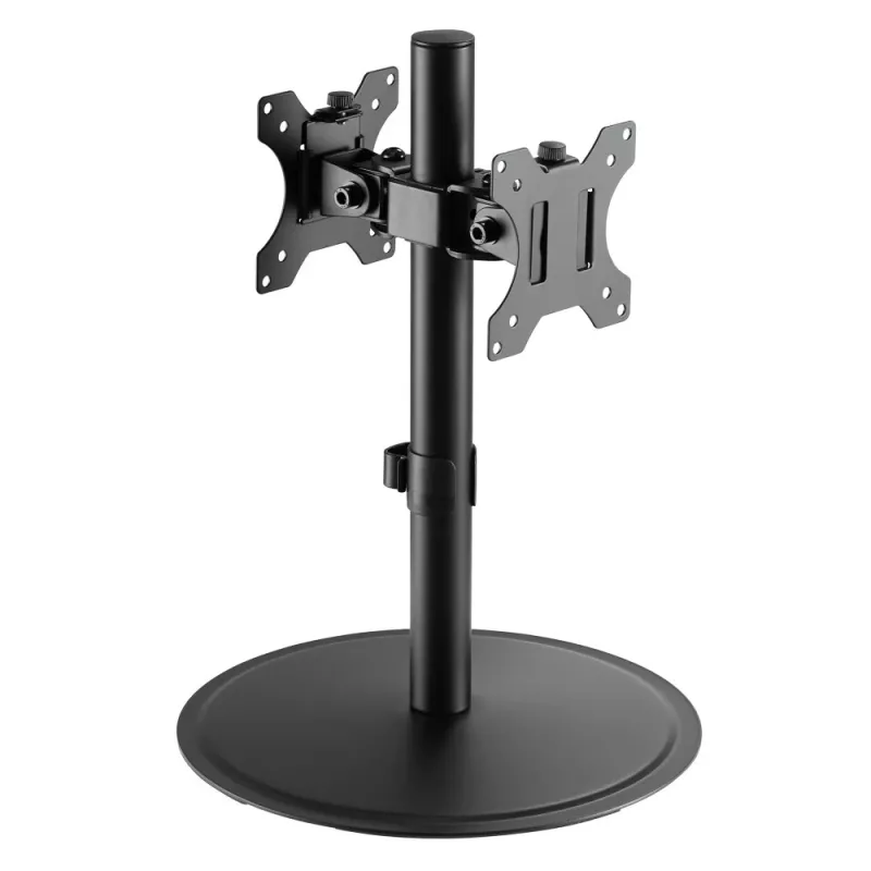 Techly ICA-LCD 402 monitorių laikiklis / stovas 81,3 cm (32 col.) stalas Juoda