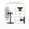 Techly ICA-LCD 402 monitorių laikiklis / stovas 81,3 cm (32 col.) stalas Juoda