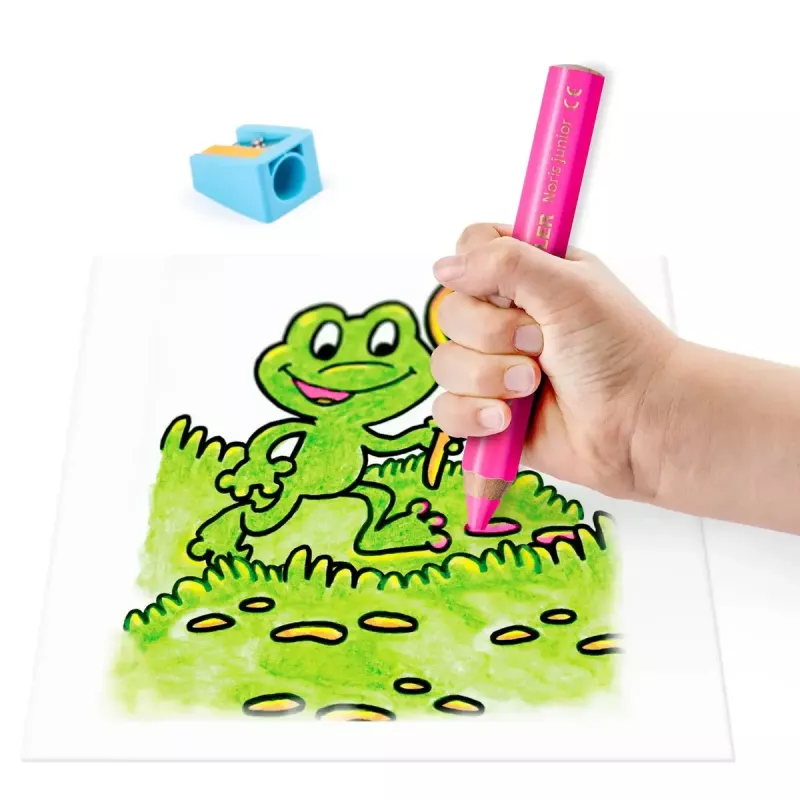 Akvarelinių pieštukų rinkinys Staedtler 140 C4P1 — 4 vnt (Žalia, Oranžinė, Rožinė, Geltona)