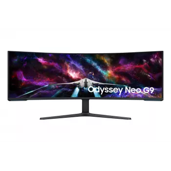 Samsung G95NC monitorius 144,8 cm (57 colių) 7680 x 2160 pikselių Dual UHD QLED baltas