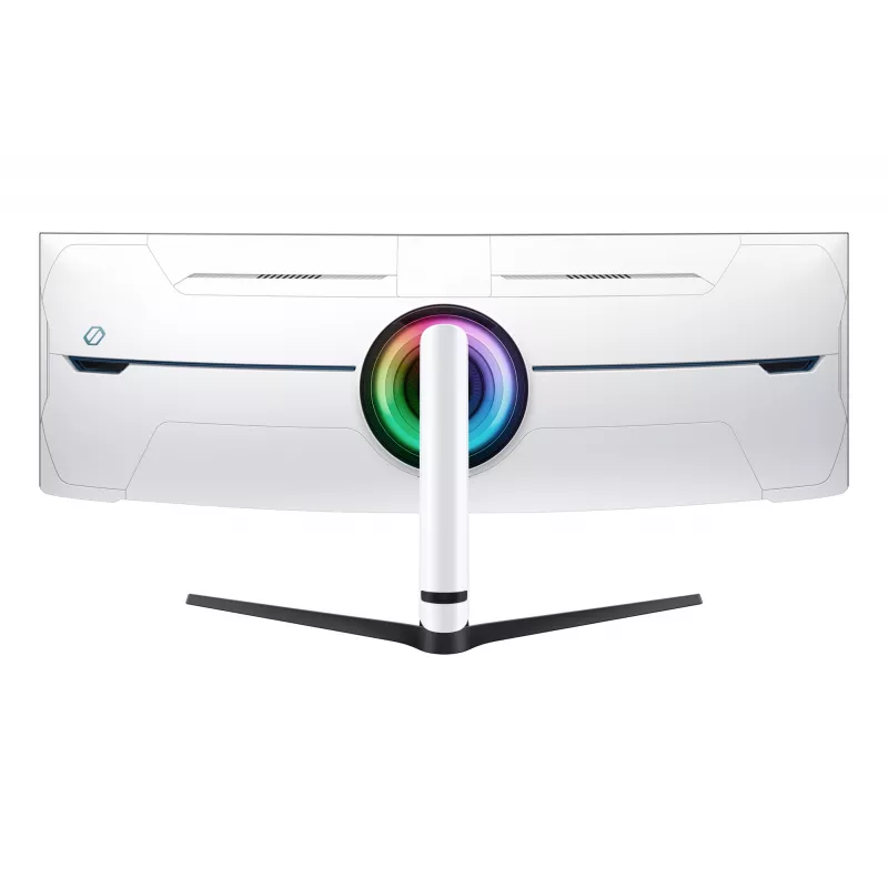 Samsung G95NC monitorius 144,8 cm (57 colių) 7680 x 2160 pikselių Dual UHD QLED baltas