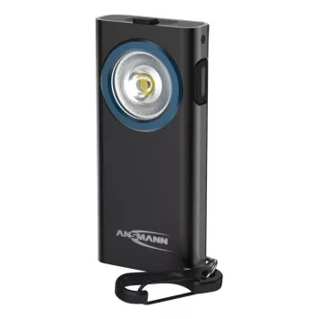 Raktų pakabuko žibintuvėlis Ansmann ML400R Juodas LED 5W USB įkraunamas
