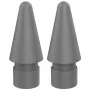 DEQSTER Pencil 2 keičiami antgaliai – 2 vnt., pilka, PVC