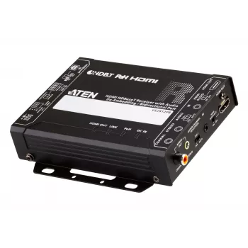 ATEN VE2812PR HDMI HDBaseT imtuvas su garso išskyrimu / dvipusiu PoH (4K@100m) (HDBaseT Class A) (PoH PSE ir PD)