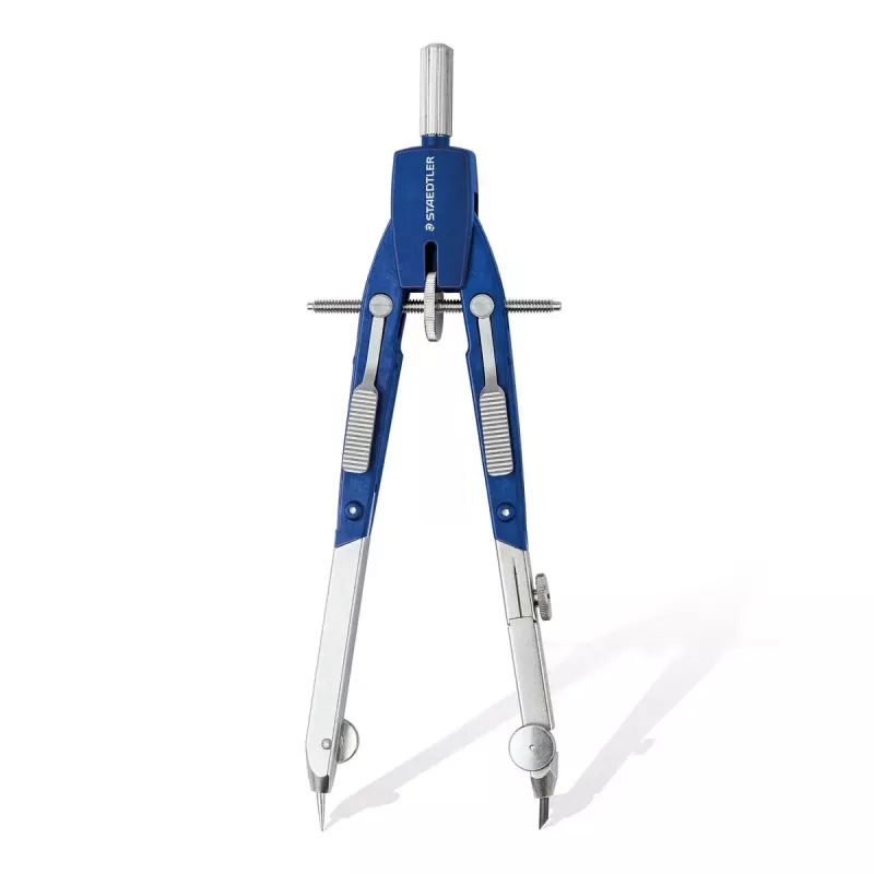 Pieštukinis kompasas Staedtler Mars Comfort 552 mėlynas sidabrinis
