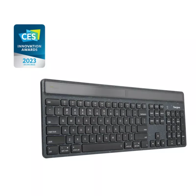Targus EcoSmart AKB868FR klaviatūra belaidė Bluetooth AZERTY juoda