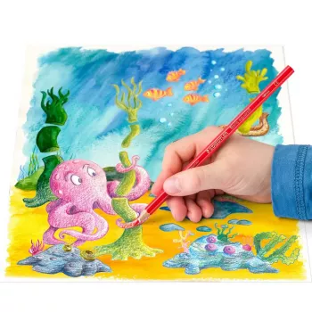 Akvareliniai pieštukai Staedtler Noris aquarell 144 10, 36 spalvų