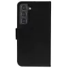 dbramante1928 Copenhagen Slim CSSSGTBL1434 dėklas su atvartu telefonui Samsung Galaxy S22, grūdėta oda, juodas