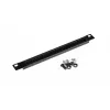 Kabelių tvarkymo panelė EQUIP EZMB-10-B, metalinė, juoda, 1U priedas
