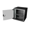 Kabelių tvarkymo panelė EQUIP EZMB-10-B, metalinė, juoda, 1U priedas