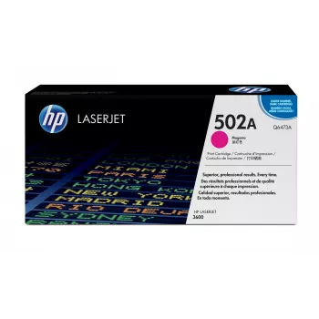 HP 502A rausvinė originali LaserJet tonerio kasetė