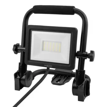 Statybinis prožektorius ANSMANN FL20W-AC 20 W LED, 2200 lm, 230 V, spindulio kampas 110°, laidas 1,8 m, juodas