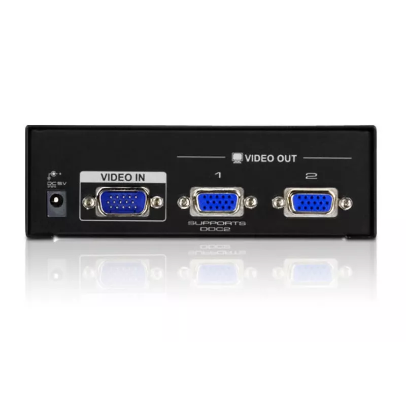 ATEN VS132A VGA vaizdo skirstytuvas, 2 prievadai, 450 MHz