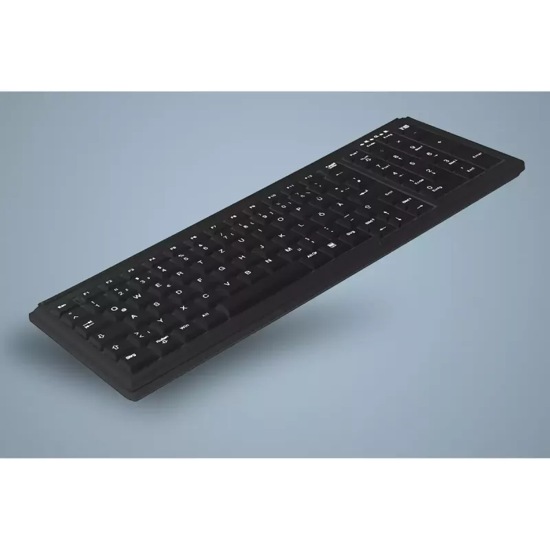 Klaviatūra Contour Design Active Key AK-7000 pramoninė PS/2 QWERTY JK anglų juoda