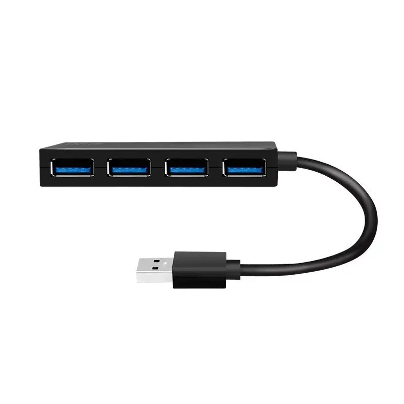 LogiLink USB 3.2 Gen1 4 prievadų USB šakotuvas, juodas, ABS, 5000 Mbit/s