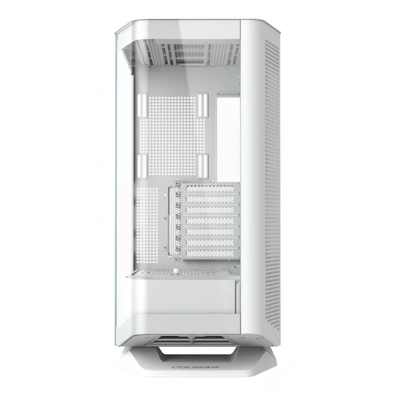 PC Midi Tower korpusas Cougar FV270 — Baltas, ATX/ EATX/ Micro-ITX, 2×3.5 colio + 2×2.5 colio, 120/140 mm ventiliatoriai