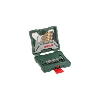 Gręžtų ir antgalių rinkinys Bosch 30 dalių X-Line titaninis
