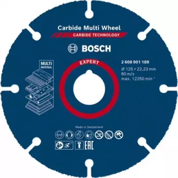 Bosch 2 608 901 189 pjovimo diskas medžiui, plastikui ir kompozitams