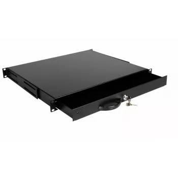 Stalčiaus modulis Equip EZD-1-B užrakinamas 19 inch 1U juodas