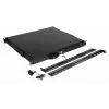 Stalčiaus modulis Equip EZD-1-B užrakinamas 19 inch 1U juodas