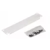 Equip EZBP-10-G 10" (25,4 cm) tuščių vietų uždengimo skydelis stovui, 1U, pilkas