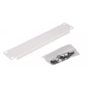 Tuščia skydo plokštė EQUIP EZBP-10-G, metalinė, pilka, 1U, 123 g