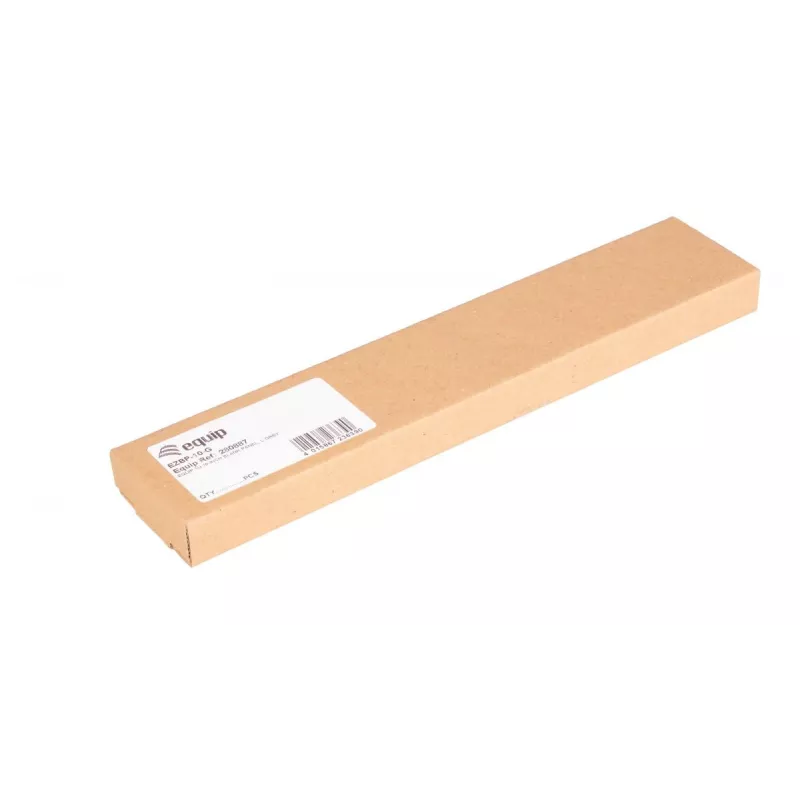 Equip EZBP-10-G 10" (25,4 cm) tuščių vietų uždengimo skydelis stovui, 1U, pilkas