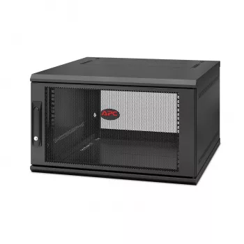 APC NetShelter WX AR106SH6, 6U, 19 colių sieninis jungiamasis spintelis, 600 mm gylio, surinktas