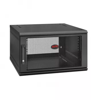 APC NetShelter WX AR106SH6, 6U, 19 colių sieninis jungiamasis spintelis, 600 mm gylio, surinktas