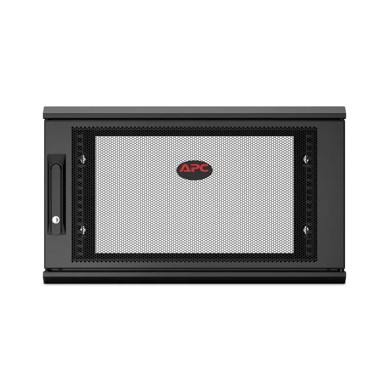 APC NetShelter WX AR106SH6, 6U, 19 colių sieninis jungiamasis spintelis, 600 mm gylio, surinktas