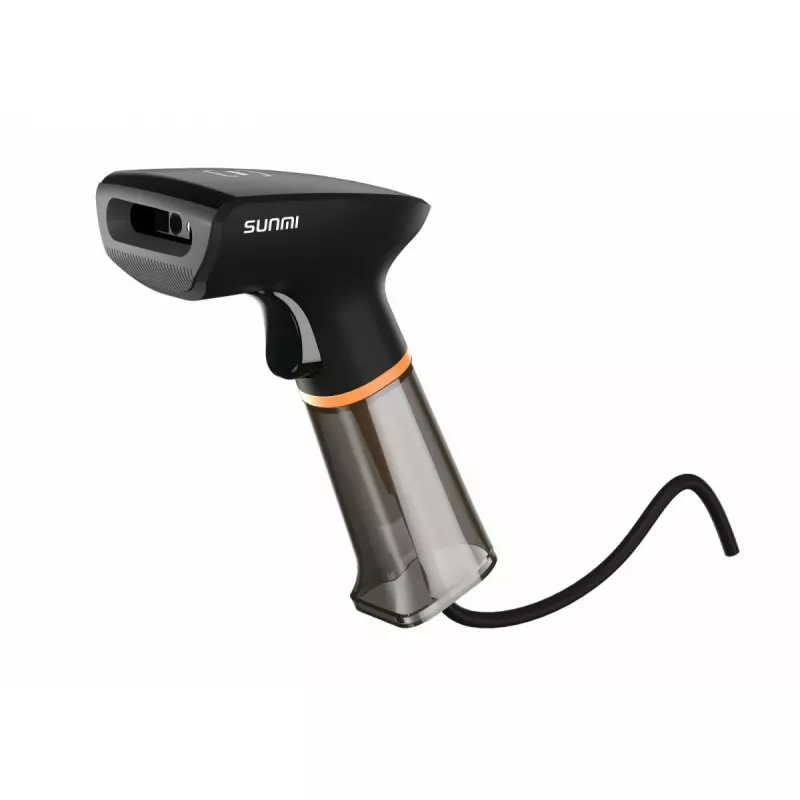Rankinis brūkšninių kodų skaitytuvas SUNMI U2 2D USB juodas