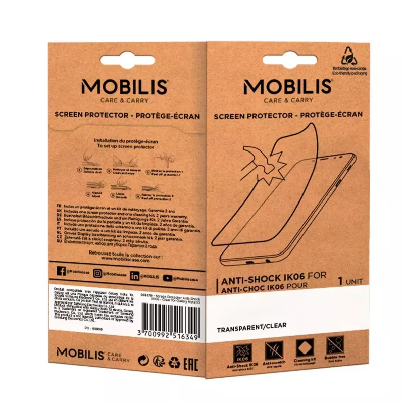 Apsauginis ekrano stiklas Zebra TC21/26 Mobilis 036207