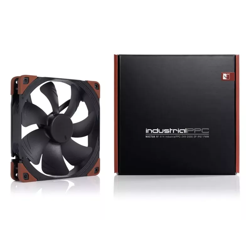 Ventiliatorius Noctua NF-A14 14 cm 500-2000 RPM Juoda Ruda