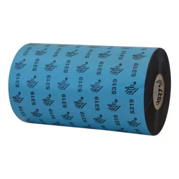 Zebra 5319 performance Wax termo juosta 450 m Juoda