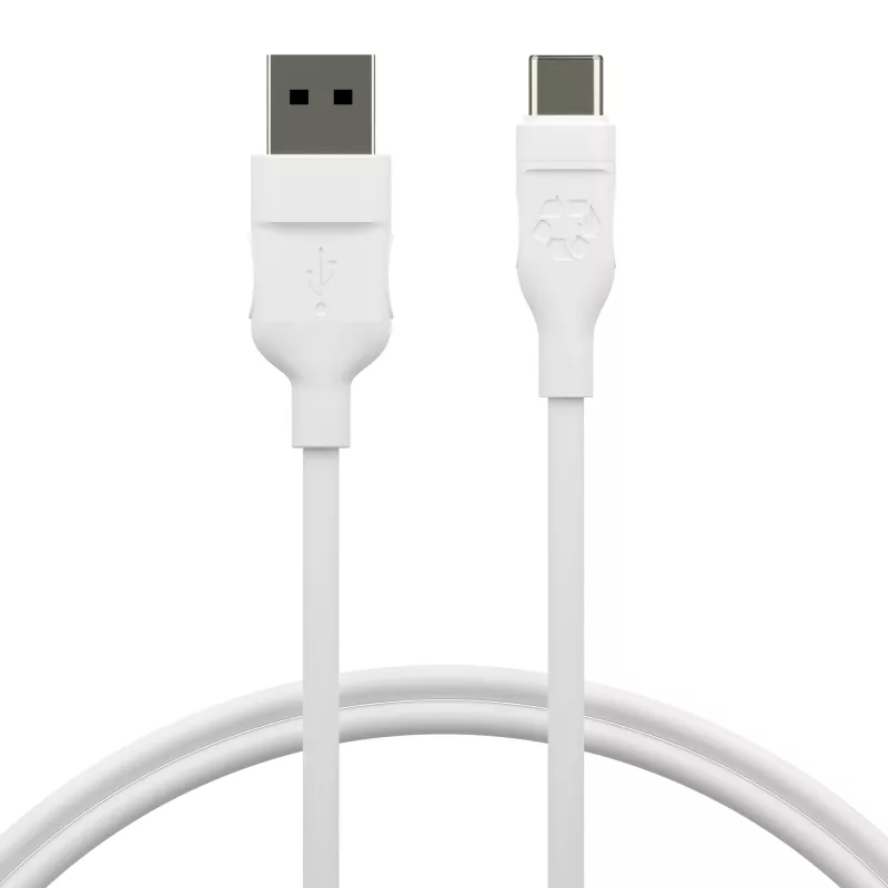 dbramante1928 re-charge Pro - Laidas 2.5 m USB-A į USB-C - baltas